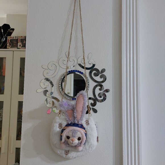 Disney Other - Shanghai DISNEY HOLIDAY Rabbit Handbag Gold Chains Beautiful Practical Bag